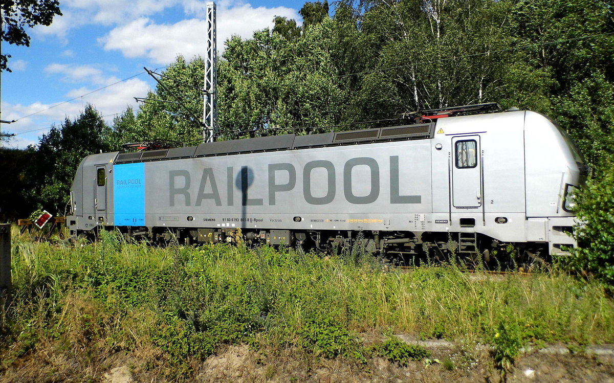Am 07.07.2016 war die 193 801-8 von der SETG (Railpool) in Borstel abgestellt .