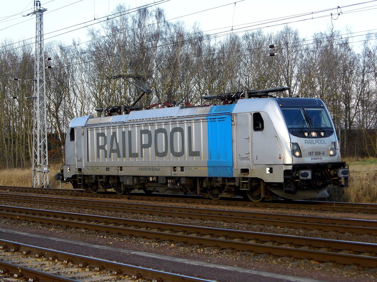 Am 10.01.2018 stand die  187 009-6 von der SETG (Railpool)  in Borstel .