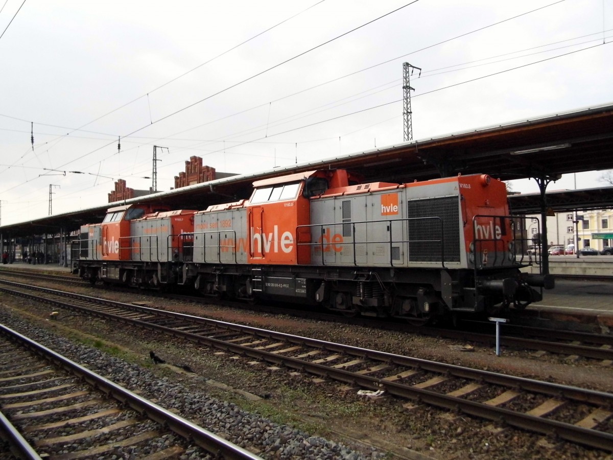 Am 10.04.2015 kamen die 203 150-1 und die 203 616-8 von der hvle aus Richtung Magdeburg nach Stendal und fuhren ins RAW .