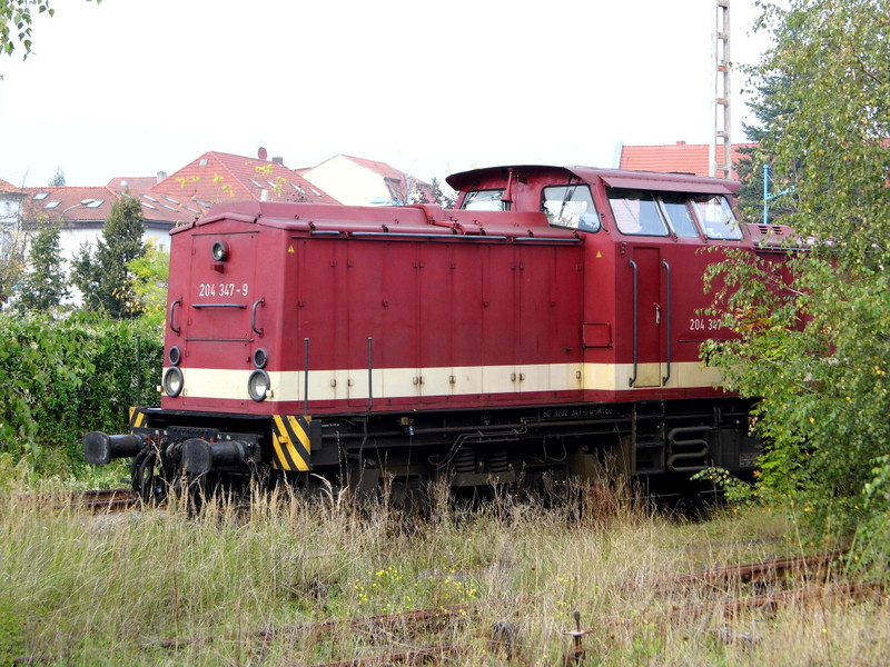 Am 20.09.2014 waren die 204 311-5 und die 204 347-9 von der MTEG (Press) in Stendal abgestellt.