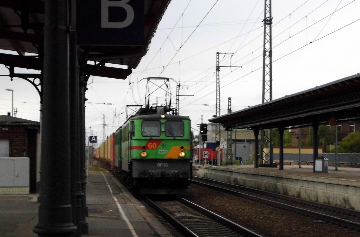 Am 23.05.2015 kamen die 142 150-2 und die 142 128-8 von der EGP aus Richtung Salzwedel nach Stendal und fuhr weiter in Richtung Berlin .