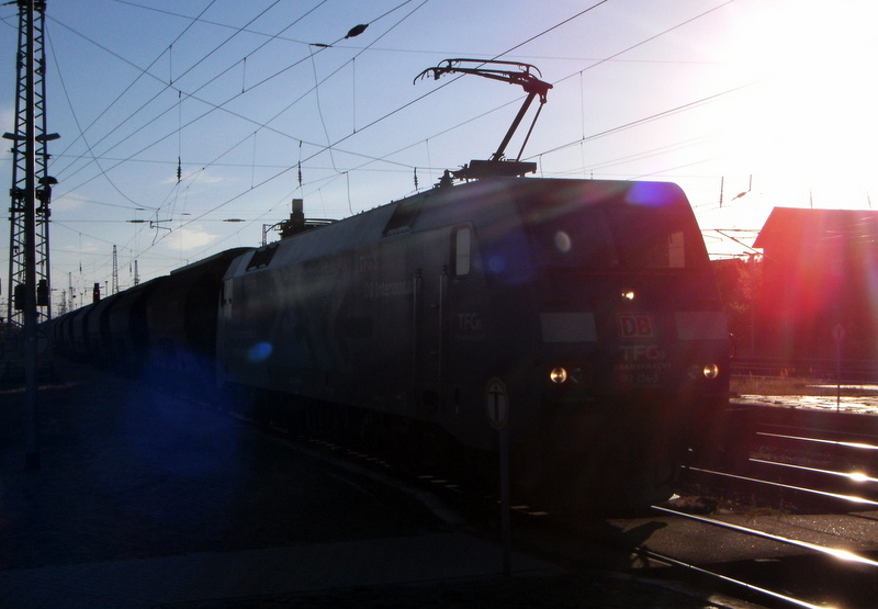 Am 23.06.2014 kam 152 134-3 von der DB aus Richtung Wittenberge nach Stendal und fuhr weiter in Richtung Magdeburg.