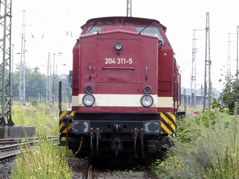 Am 30.07.2014 waren die 204 347-9 und die 204 311-5 von der MTEG (Press)in Stendal abgestellt. 