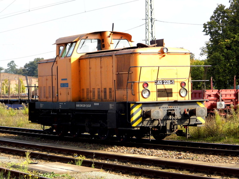 Am 5.10.2014 fuhr   die 345 228-1 von Stendal nach Magdeburg .
