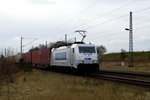 br-7-386-traxx-f/487672/am-31032016-kam-die-386-007-3 Am 31.03.2016 kam die 386 007-3 von METRANS aus der Richtung Magdeburg nach Demker und fuhr weiter in Richtung Stendal .