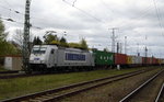 Am 23.04.2016 kam die 386 019-4 von METRANS aus Richtung Salzwedel nach Stendal und fuhr weiter in Richtung Magdeburg.