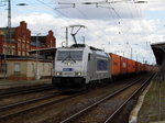 Am 11.08.2016 kam die 386 002-0 von METRANS aus Richtung Magdeburg nach Stendal und fuhr weiter in Richtung Salzwedel .