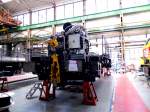 Am 30 .05.2015 stand die neue H3 Lok 1002 007 von der DB im RAW Stendal bei Alstom Lokomotiven Service GmbH .