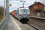 383-vectron/727944/am-27022021-kam-die-383-406-6 Am 27.02.2021 kam die 383 406-6 von METRANS aus der Richtung Stendal nach Demker und fuhr weiter in Richtung Magdeburg .