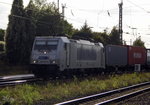 Am 29.09.2016 kam die 386 002-0  von METRANS aus Richtung Salzwedel nach Stendal und fuhr weiter in Richtung Magdeburg .