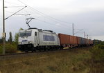 Am 30.09.2016 kam die 386 002-0 von METRANS aus Richtung Stendal und fuhr nach Salzwedel  .