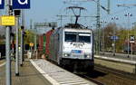 -br-7-386-traxx-f-140-ms/722985/am-17042019-fuhr-die-386-022-8 Am 17.04.2019 fuhr die 386 022-8     von METRANS von Hamburg nach Wittenberge und  weiter  in Richtung Berlin .
