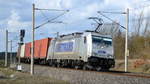 Am 12.03.2021 kam die 386 014-5 von METRANS aus Richtung Wittenberge und fuhr weiter in Richtung Stendal .