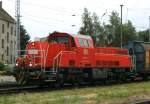 Am 16.06.2014 fuhr  die 261 081-4 von der DB aus Stendal nach Magdeburg .