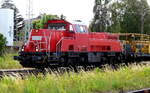 Am 17.06.2017 Rangierfahrt von 261 313-1 von der  SGL - Schienen Güter Logistik GmbH, (Voith Lokomotivtechnik, eine Zweigniederlassung der Voith Turbo GmbH Co.