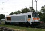 Am 21.06.2014 kam die V 490.2 von der hvle  aus Richtung Berlin nach Stendal und fuhr weiter in Richtung Hannover.