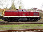 Am 05.04.2017 stand die 202 484-2 von der CLR - Cargo Logistik Rail-Service GmbH,  in Stendal .