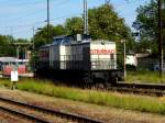 br-1-203-dr-v-100/433245/am-31052015-rangierfahrt-von-der-203 Am 31.05.2015 Rangierfahrt von der 203 841-2 von STRABAG Rail  in Stendal .