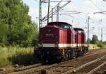 Am 15.07.2014 kam die 204 311-5 und die 204 347-9 von der MTEG (Press)aus   Richtung Stendal   nach  Bostel .