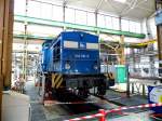 Am 30 .05.2015   stand die 204  010-6 von der Press im  RAW Stendal  bei  Alstom Lokomotiven Service GmbH .