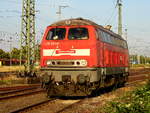 br-1-218-db-v-164/617598/am-28062018-war-die-218-261-6 Am 28.06.2018 war die 218 261-6 von der DB Bahnbau Gruppe GmbH, in Stendal abgestellt.