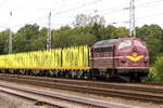 Am 14.09.2017 fuhr die  227 009-8 Nr 1151 von der SETG ( CLR-Cargo Logistik Rail-Service) von Niedergörne nach Borstel .