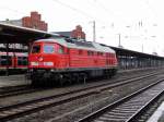 Am 19.07.2015 kam die 232 347-5 von der DB aus Richtung Magdeburg nach Stendal und fuhr weiter nach Hannover .