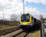 Am 28.03.2015 war die 264 002-7 von der  Raildox GmbH & Co.