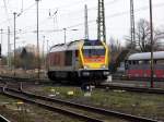 Am 11.04.2015 kam die 1264 005-0 von der LOCON (DWK) aus Richtung Hannover nach Stendal und fuhr weiter in Richtung Magdeburg .