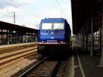 Am 30.07.2016 kam die 76 110-0 von Raildox  aus Richtung Niedergörne  nach Stendal und fuhr weiter in Richtung Magdeburg .