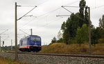 Am 23.08.2016 kam die 76 110-0 von Raildox aus Richtung Stendal und fuhr nach Niedergörne .