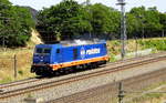 Am 14.06.2017 kam die 076 109-2 von Raildox aus Richtung Stendal und fuhr nach Niedergörne .