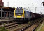Am 21.07.2014 kam die NBE 1264 002-7 aus Richtung  Magdeburg nach Stendal und fuhr weiter in Richtung Wittenberge .