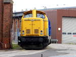 Am 17.06.2018 war die 213 333-8 von der RE Rheinische Eisenbahn GmbH, Linz im RAW Stendal abgestellt.