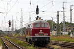 br-1-215-db-v-163/569160/am-01082017-kam-die-215-001-9 Am 01.08.2017 kam die 215 001-9 von Railsystems RP GmbH,  aus Richtung Magdeburg nach Stendal und fuhr weiter in Richtung Wittenberge.