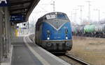 br-1-221-db-v-2001/649278/am-26022019-rangierfahrt-von-221-136-5 Am 26.02.2019 Rangierfahrt von 221 136-5 von der EGP – Eisenbahngesellschaft Potsdam, .