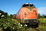 Am 06.07.2020 war die 221.105-0 von der RTS Rail Transport Service GmbH, in Stendal   .