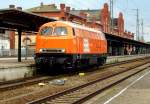 Am 15.08.2014 stand die Lok 19 (225 015-7) von der BBL Logistik in Stendal und fuhr weiter in Richtung  Hannover .