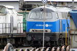 Am 02.07.2017 die  225 802-8 von der EGP – Eisenbahngesellschaft Potsdam, in Wittenberge .