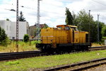 Am 19.07.2016 kam die  293 008  von der Bahnbau Gruppe aus Richtung Salzwedel nach Stendal und fuhr weiter in Richtung Magdeburg .