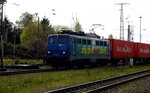 Am 15.04.2016 kam die 140 838-4  von der EGP aus Richtung Salzwedel nach Stendal und fuhr weiter in Richtung Magdeburg .