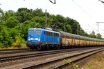 Am 16.06.2016 kam die 140 042-4 von der Press aus Richtung Magdeburg nach Niederndodeleben und fuhr weiter in Richtung Braunschweig .