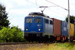 Am 07.09.2017 kam die 140 876-4 von der EGP – Eisenbahngesellschaft Potsdam, aus Richtung Salzwedel und fuhr nach Stendal .