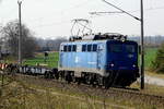 Am 10.04.2018 kam die 140 678-4 von der EGP – Eisenbahngesellschaft Potsdam, aus Richtung Salzwedel und fuhr nach Stendal .