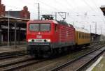 Am 03.11.2014 kam die  143 851 (603) von der MEG aus Richtung Magdeburg nach Stendal und fuhr weiter in Richtung Salzwedel .