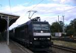 Am 13.06.2014 kam die 185 557-6 von der MRCE aus Richtung Magdeburg nach Stendal und fuhr weiter in Richtung Salzwedel.