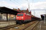 Am 13.04.2015 kam die 185 359-7 von der DB aus Richtung Berlin nach Stendal und fuhr weiter in Richtung Hannover .