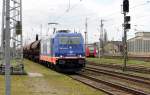 Am 22.04.2015 kam die 185 419-9 von Raildox aus Richtung Wittenberge nach Stendal und fuhr weiter in Richtung Magdeburg .
