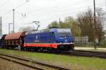 Am 22.04.2015 kam die 185 409-0 von Raildox aus Richtung Magdeburg nach Stendal und fuhr weiter in Richtung Salzwedel .