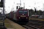 Am 02.06.2015 kam die 185 513-9 von der Emons aus Richtung  Salzwedel nach Stendal und fuhr weiter in Richtung Magdeburg .